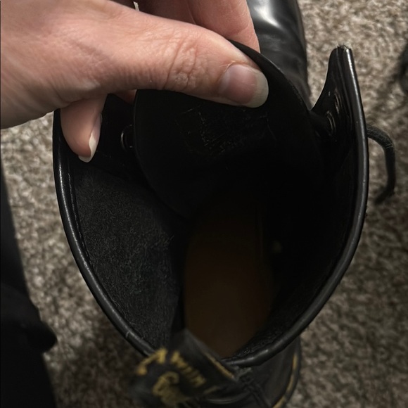 Dr. Martens Black Leather Boots - Picture 4 of 5